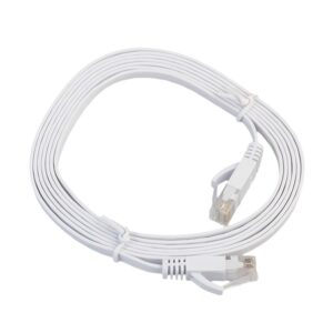 CAT6E LAN CABLE 5M (WHITE)