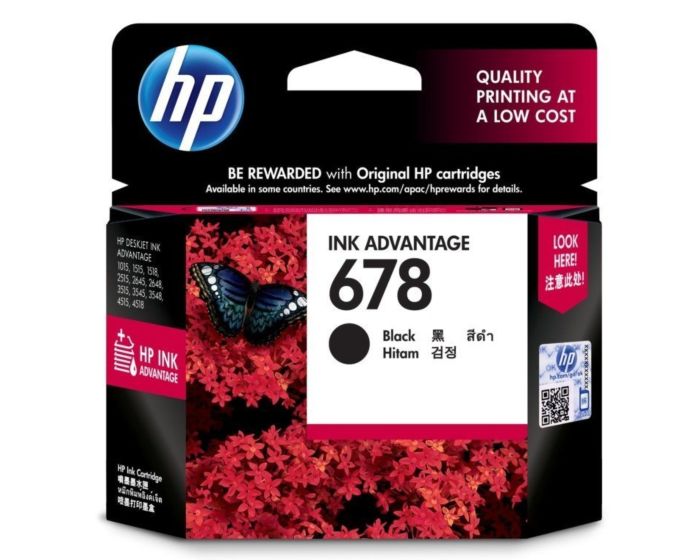 HP Cart 678 Black HP Cart 678 Black